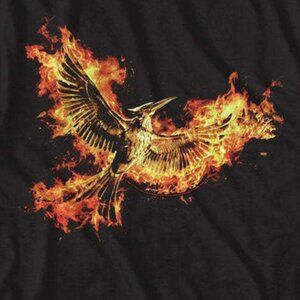 Hunger Games Mockingjay Pin Part 2 Fan Graphic T-Shirt 166